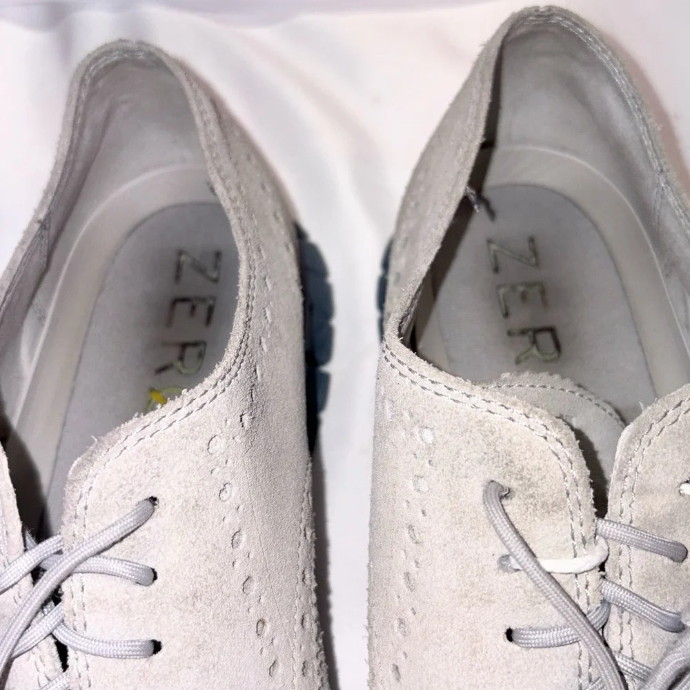 Cole Haan ZeroGrand‎ Men's Sz 11 M Wing Tip Suede Shoes